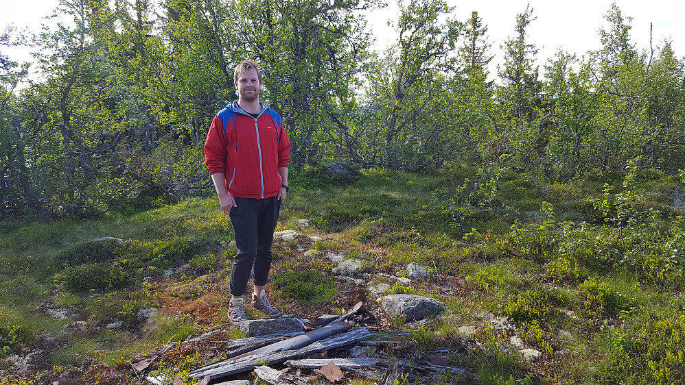 Simen på Værskeitoppen