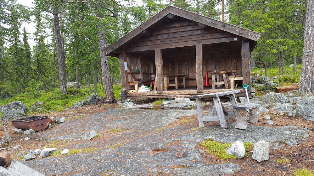 Gapahuken ved Danseberget