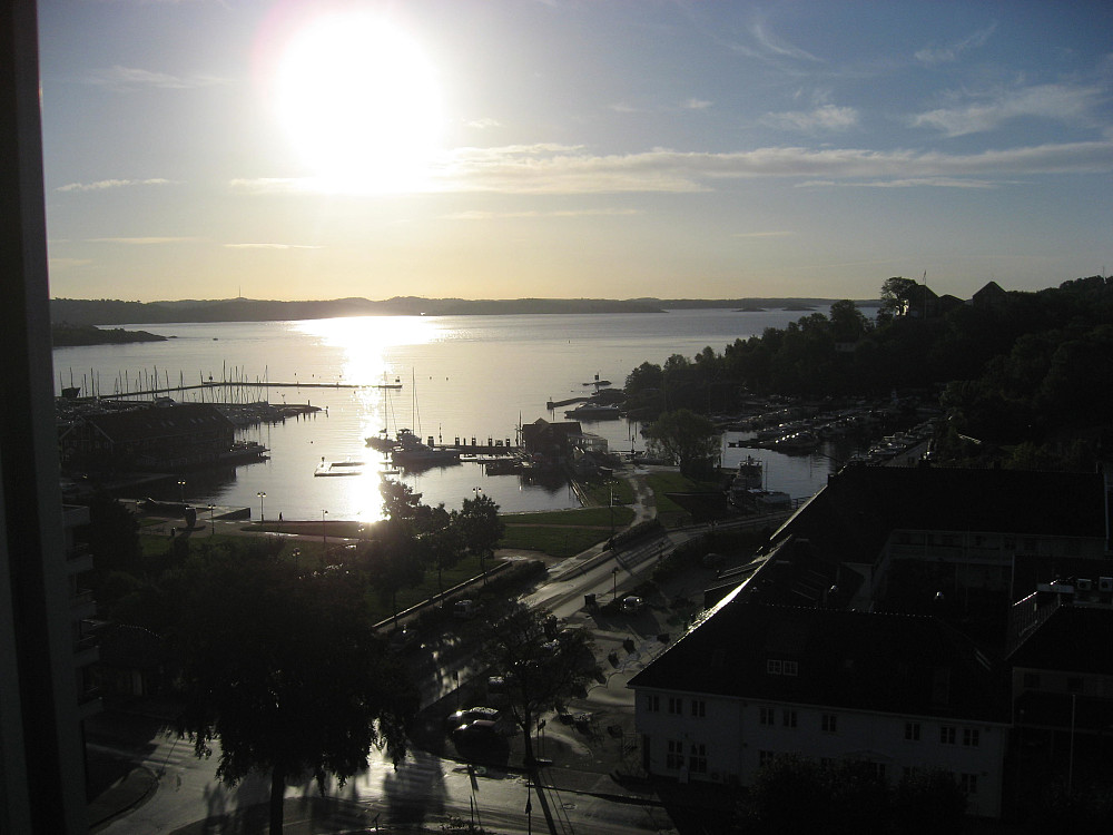 Fra hotellrommet