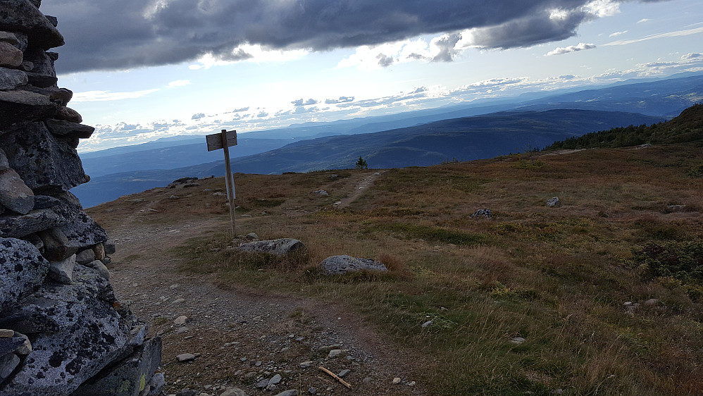 Ved varden på Hafjell
