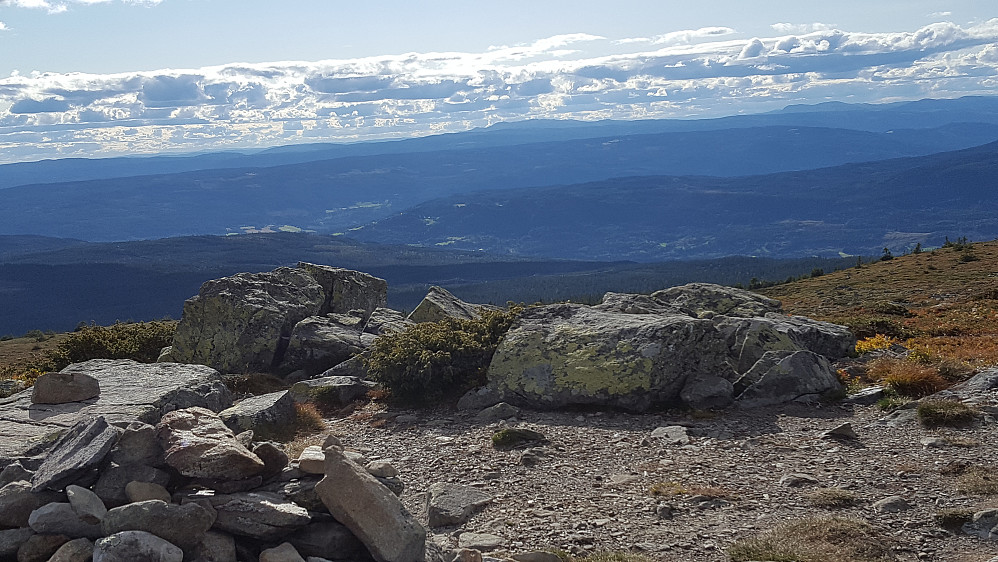 Utsikt på Slåseterfjellet
