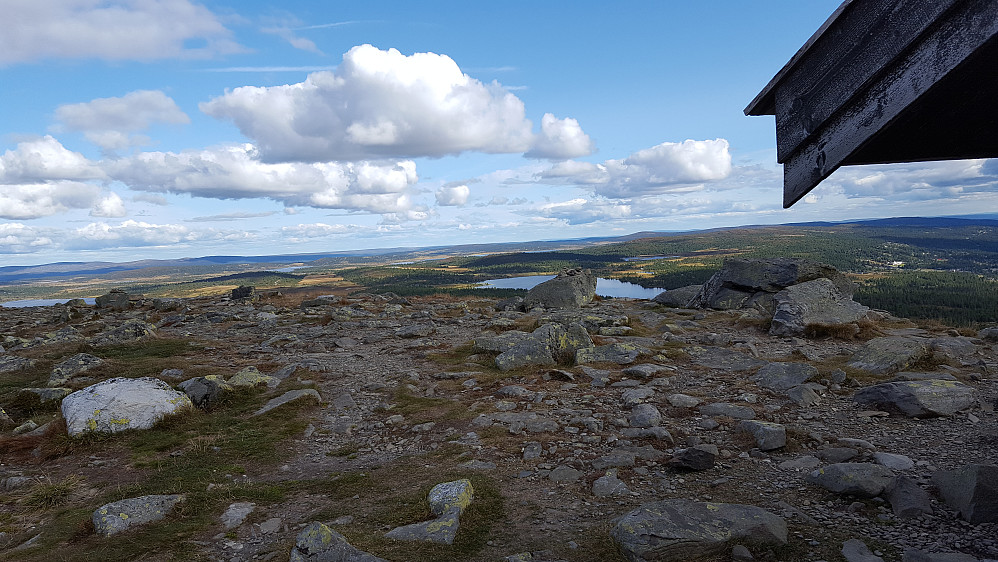Utsikt på Nevelfjell