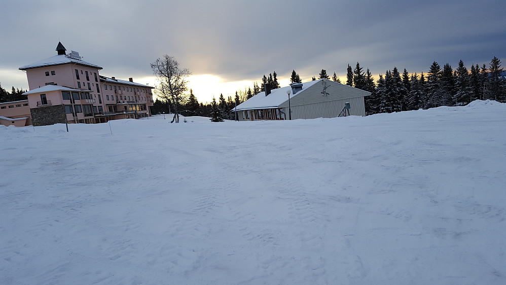 Ved Nevra, klar for skitur