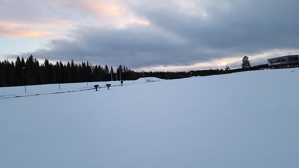 På stadion