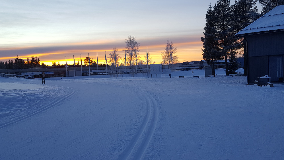 På skistadion