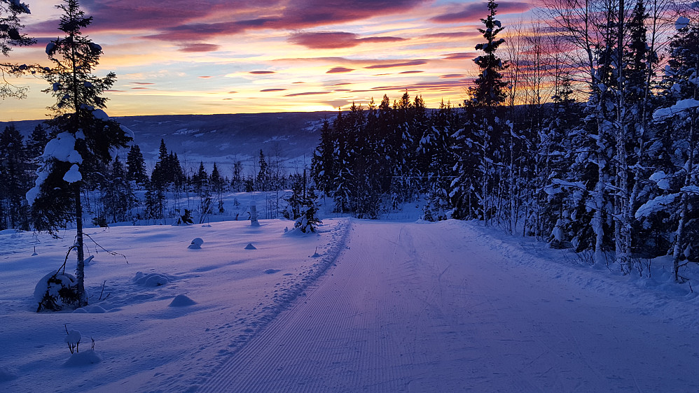 Oppover mot Kanthaugen