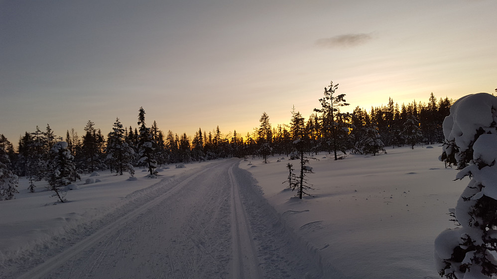 Nedover mot Bottilmyra