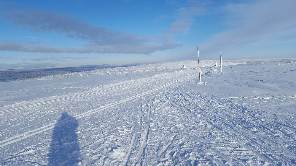 På Mostfjell, mot Snørvillen