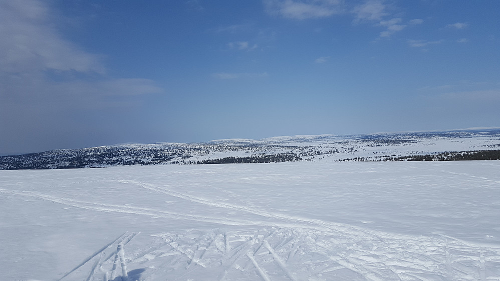 På Mostefjell, ser mot Snørvillen