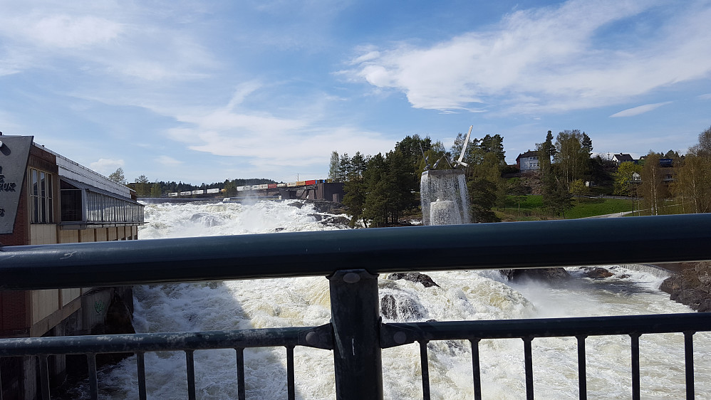 Mye vann i Hønefossen
