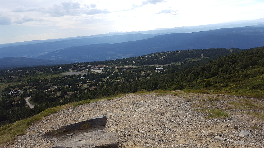 Utsiktspunkt på Hafjell