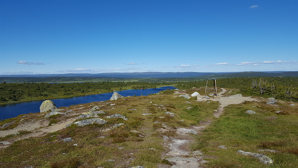 På Sjusjøfjellet øst