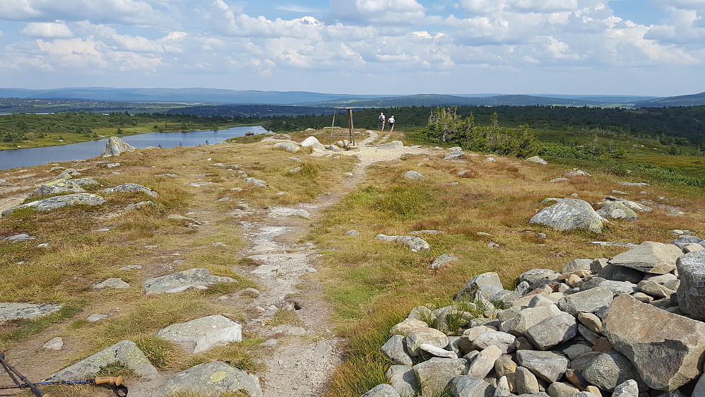 Ved sikteskiva på Sjusjøfjellet