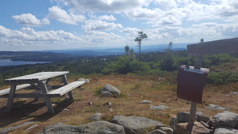 På Sjusjøfjellet