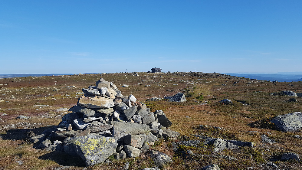 Kommet opp på Nevelfjell
