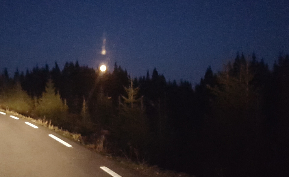 Månen på Saksumsdalskjølen