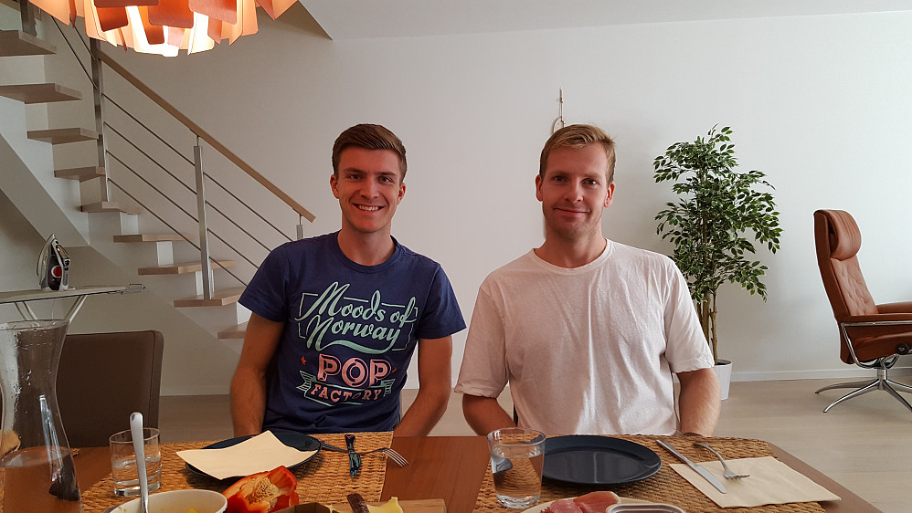 Hjemme hos Simen