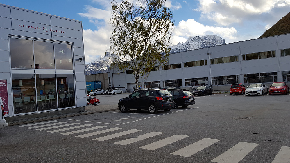 Fylte drivstoff på Åndalsnes