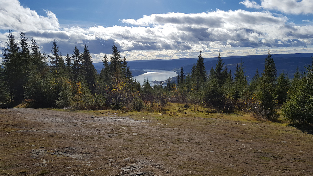 På toppen