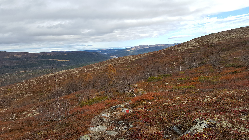 Høst, på vei ned fra fjellet