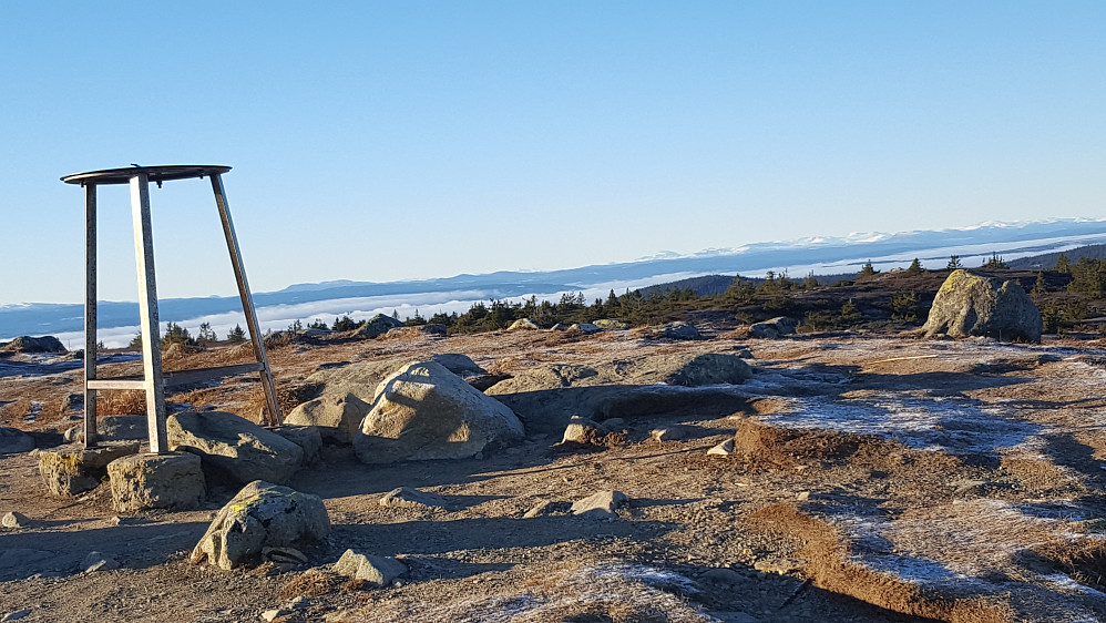 På Sjusjøfjellet øst