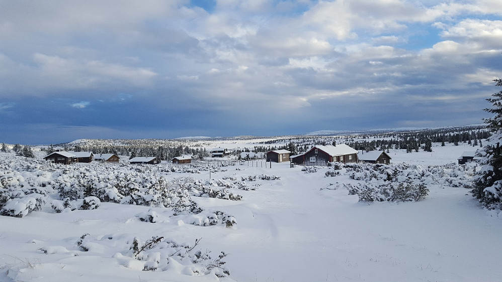 Ved Nysetra mot bla. Snørvillen