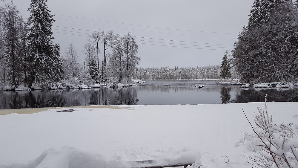Mesnaelva ved Birkebeinerløypa