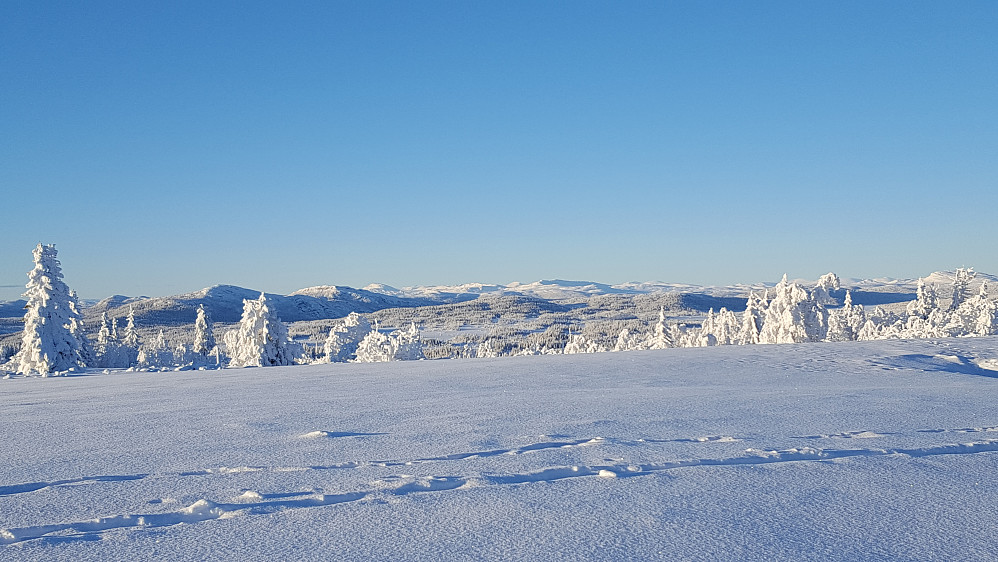 På Værskei da jeg starta turen