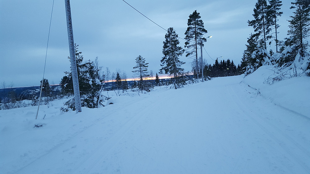 I lysløypa