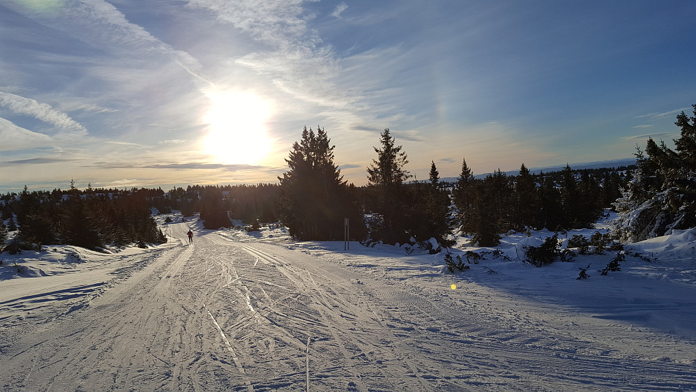 På Nevelåsen tok jeg Trolløypa videre