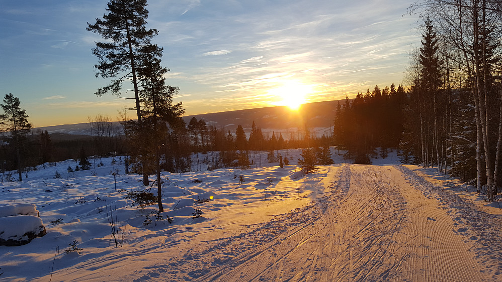 Oppover mot Kanthaugen