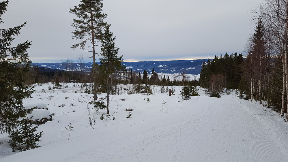 Oppover mot Kanthaugen