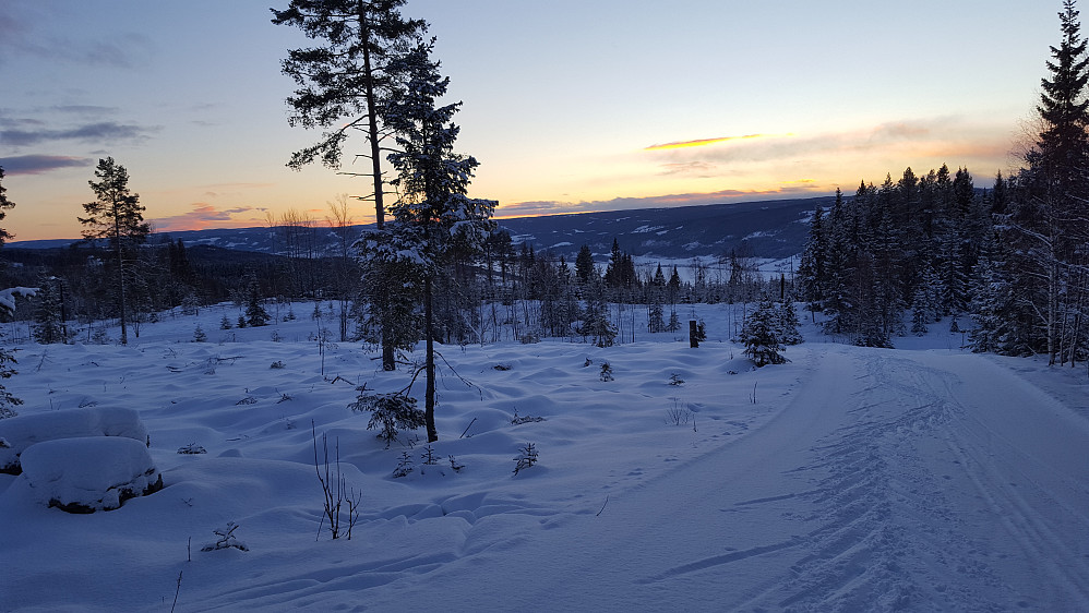 Oppover mot Kanthaugen