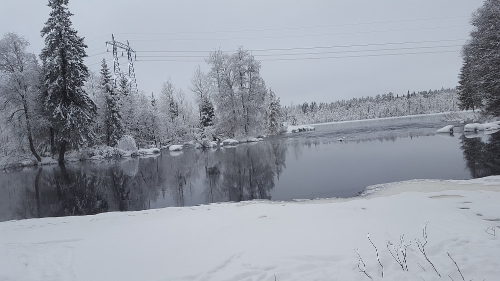 Ved Mesnaelva, Birkebeinerløypa