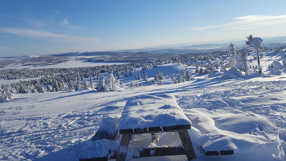 På Sjusjøfjellet