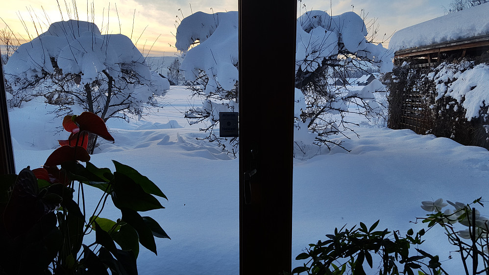 Pent hjemme hos meg
