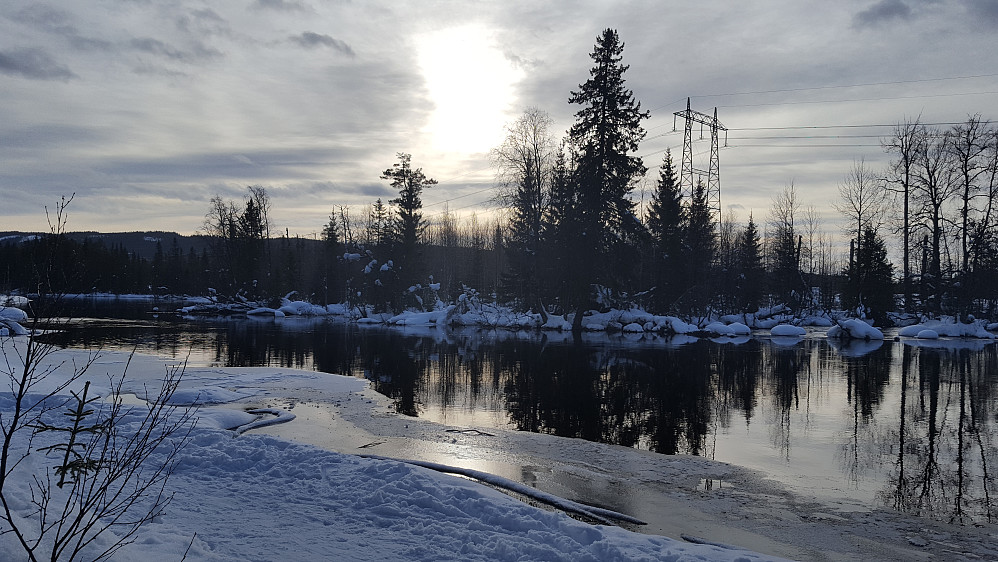 Mesnaelva, Birkebeinerløypa