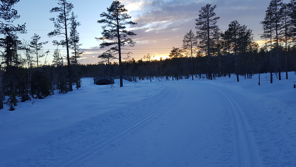 Mesnaelva, Birkebeinerløypa