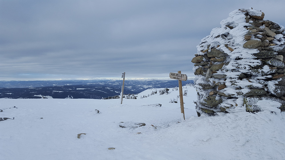 Ved varden på Hafjellet
