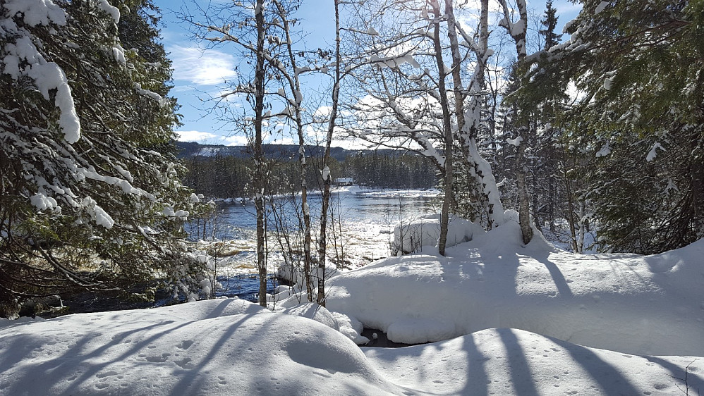 Mesnaelva Øvstedalsfossen