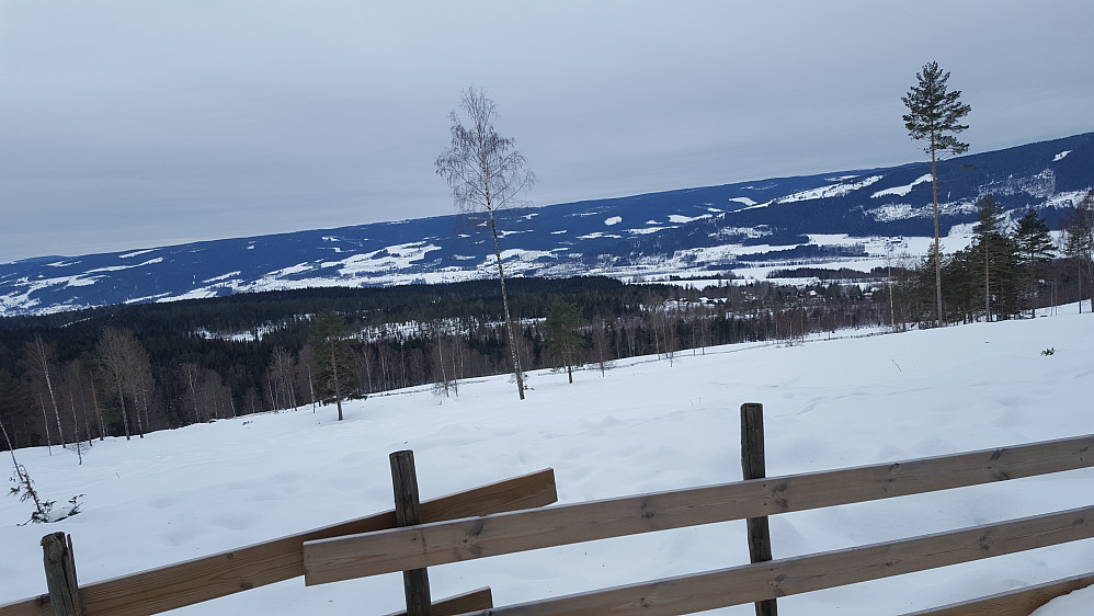 Litt utsikt i løypa