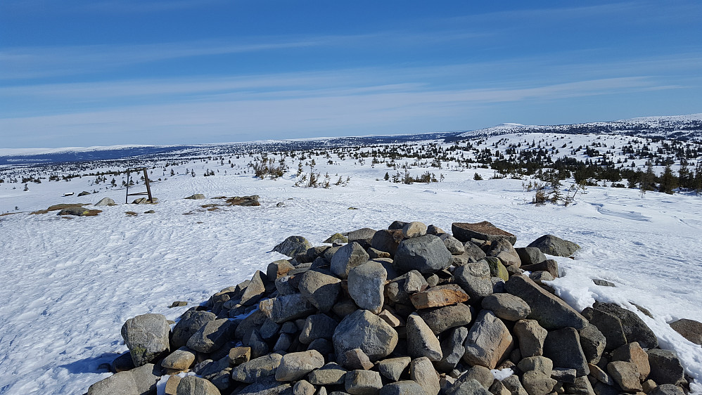 På Sjusjøfjellet øst
