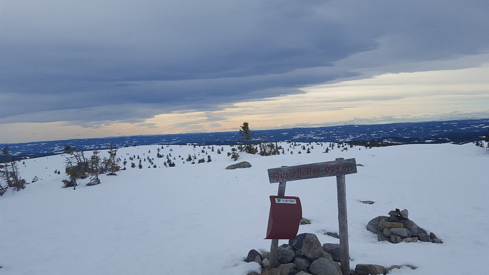 På Sjusjøfjellet