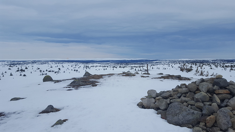 På Sjusjøfjellet øst
