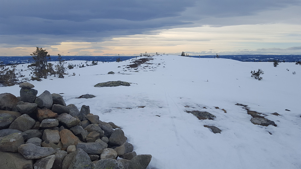 På Sjusjøfjellet øst