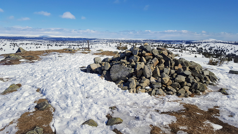 På Sjusjøfjellet øst