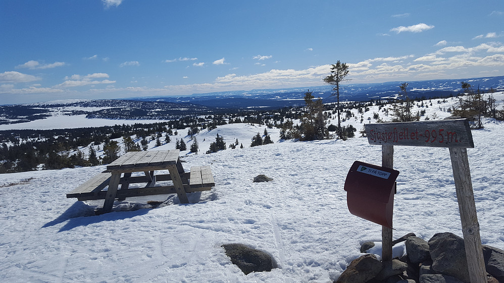 På Sjusjøfjellet