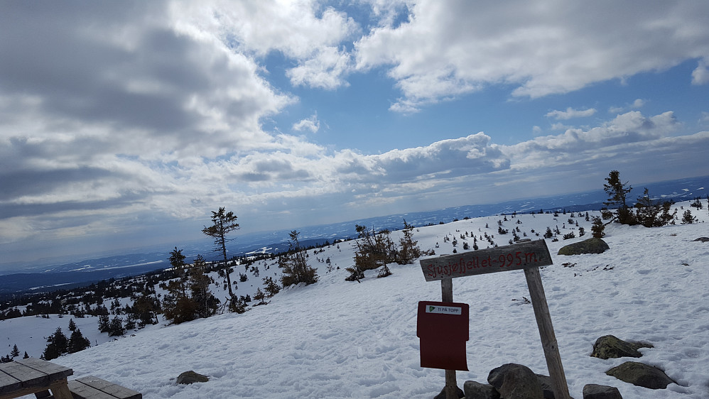 På Sjusjøfjellet