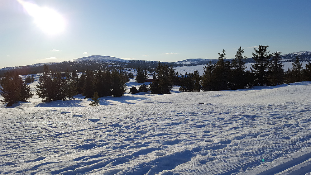 På Nevelåsen mot Nevelfjell og Hafjell