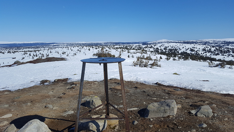 På Sjusjøfjellet øst
